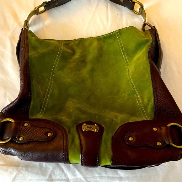 Vintage Michael Kors Suede & Leather Hobo bag - Picture 1 of 3